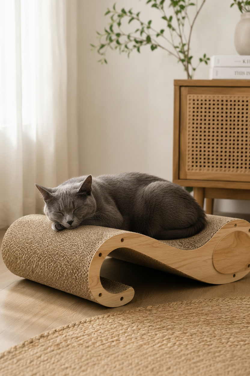 The Indoor Cat's Guide to a Happier Day