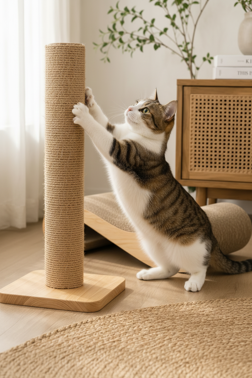Why Your Cat Scratches the Sofa