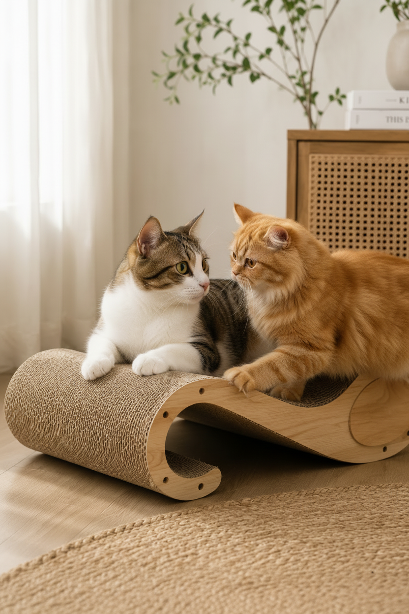 Small Space Living With Cats