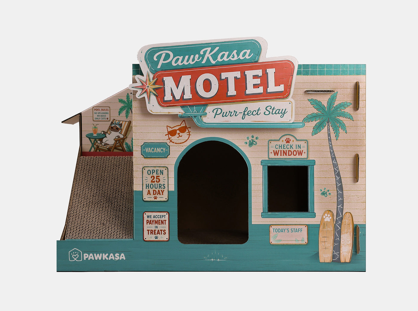 Vacay motel-inspired immersive design