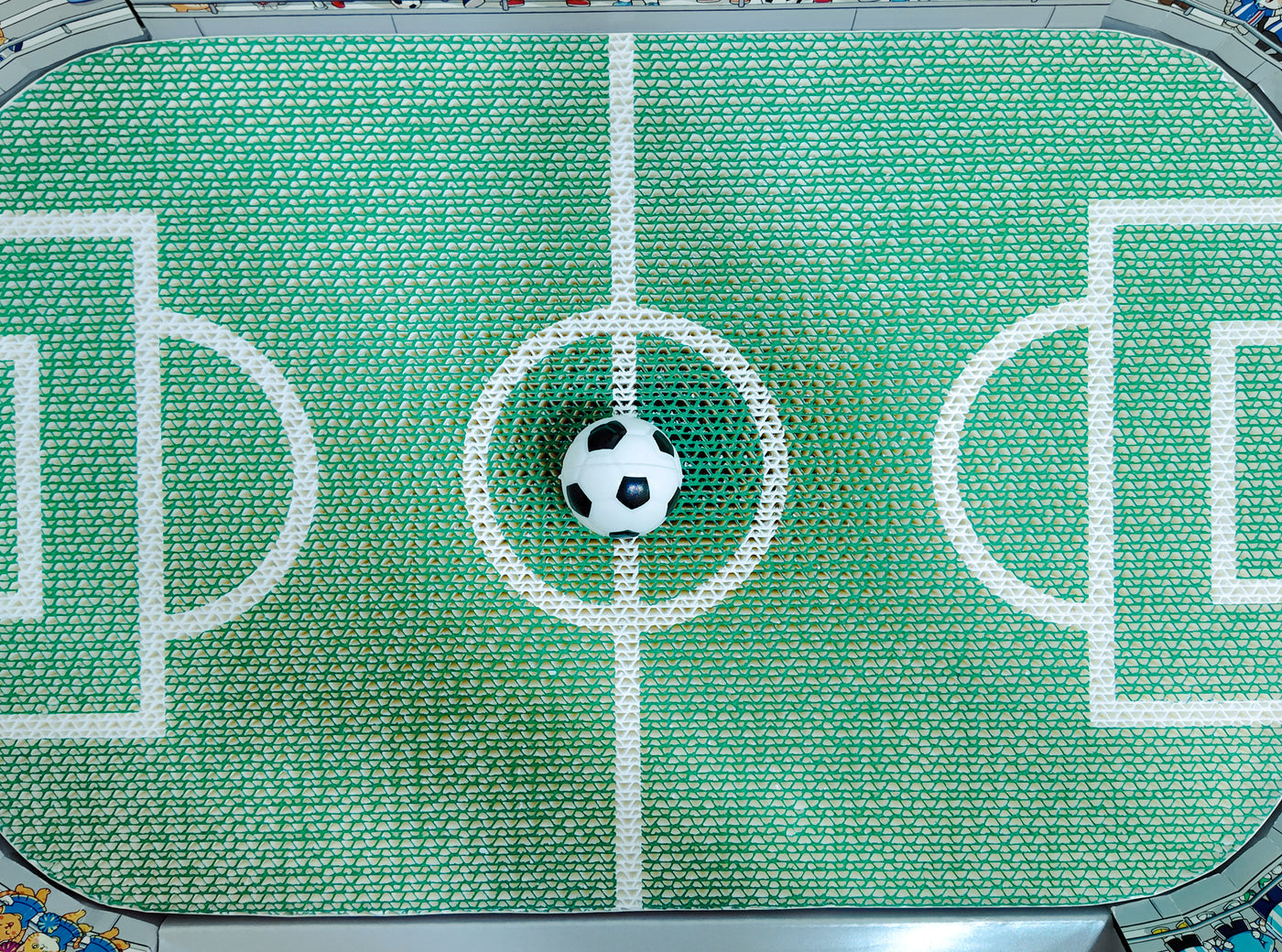 Double-sided design for play and personalization