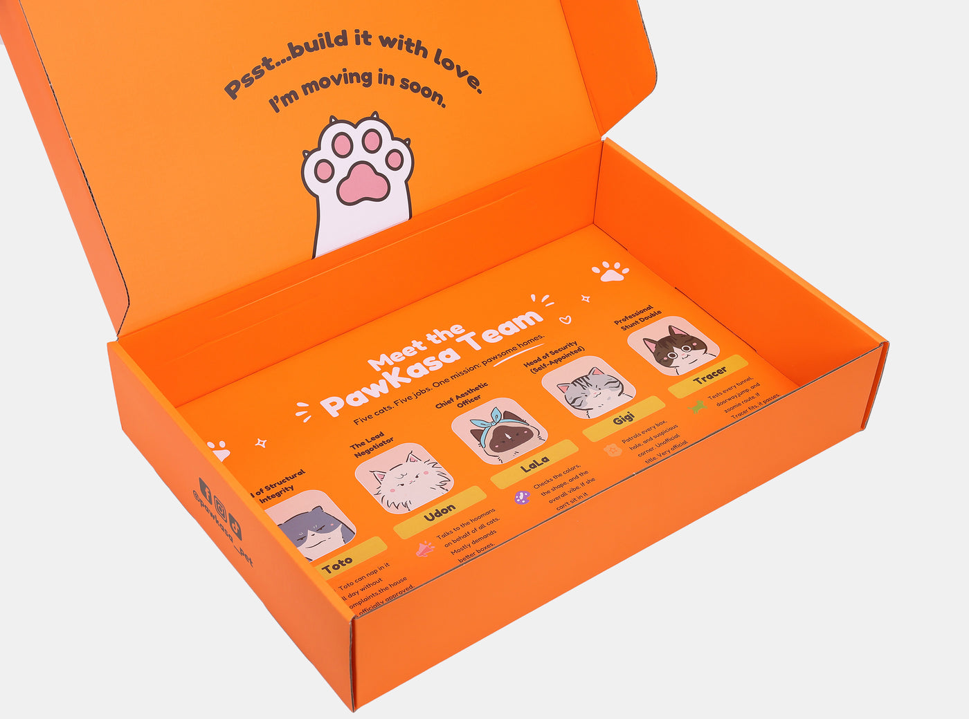 Premium packaging, built for second lives
