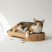 Corrugated Cardboard Cat Scratcher