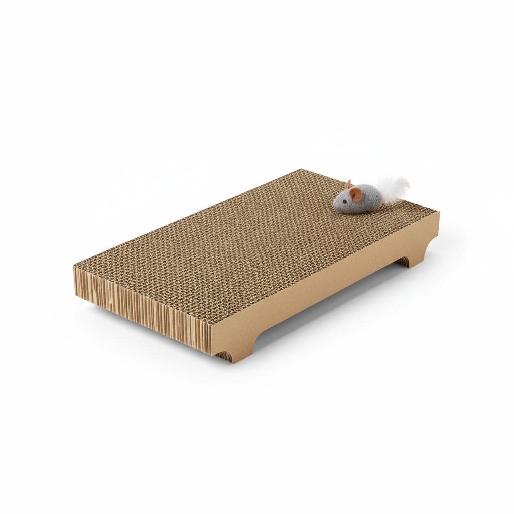 Corrugated Cardboard Cat Scratcher