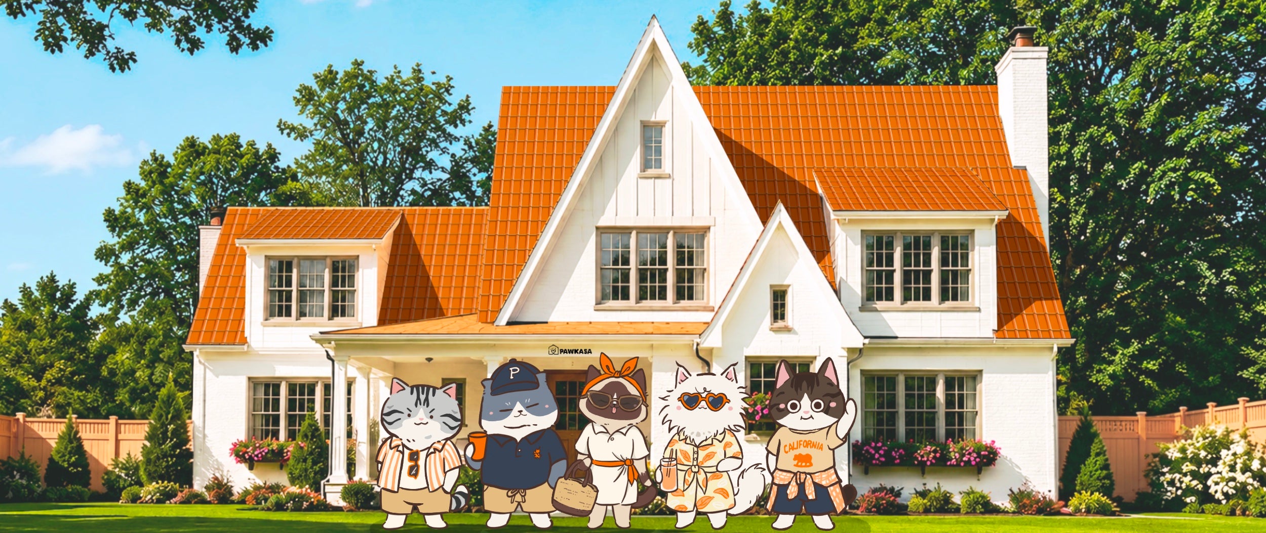 The Journey
with Cats,
PawKasa.